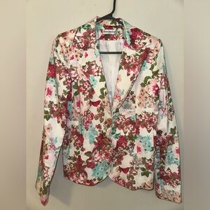 Stylish Floral Blazer